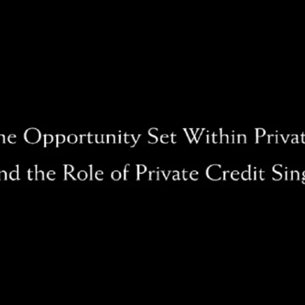Private Credit Singapore